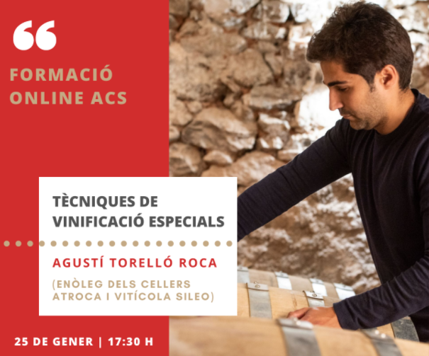 Tcniques de vinificaci especials, amb l'Agust Torell Roca